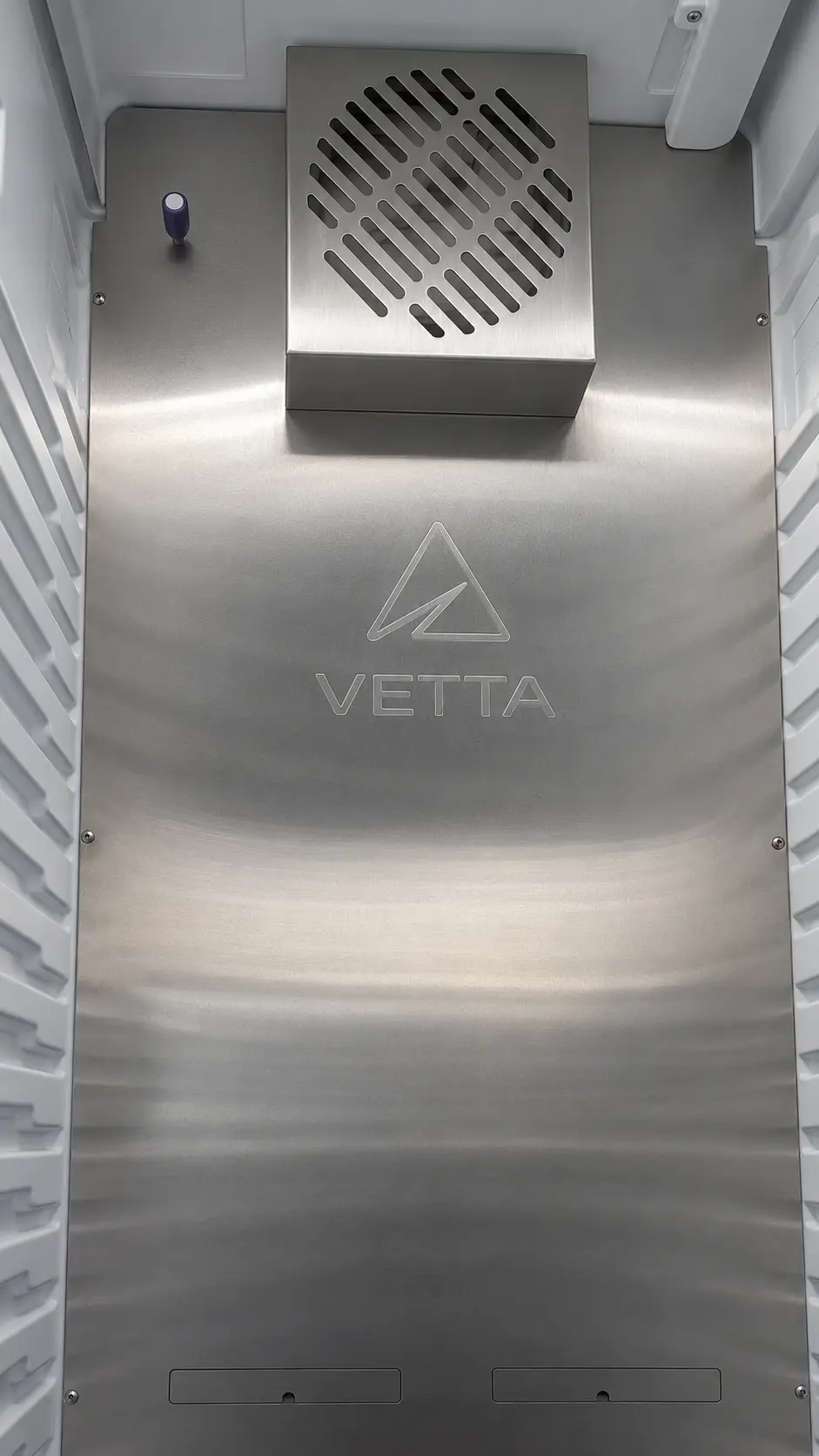 Ventilador central y sonda del secadero VETTA